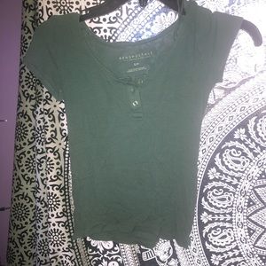 aeropostale cropped shirt